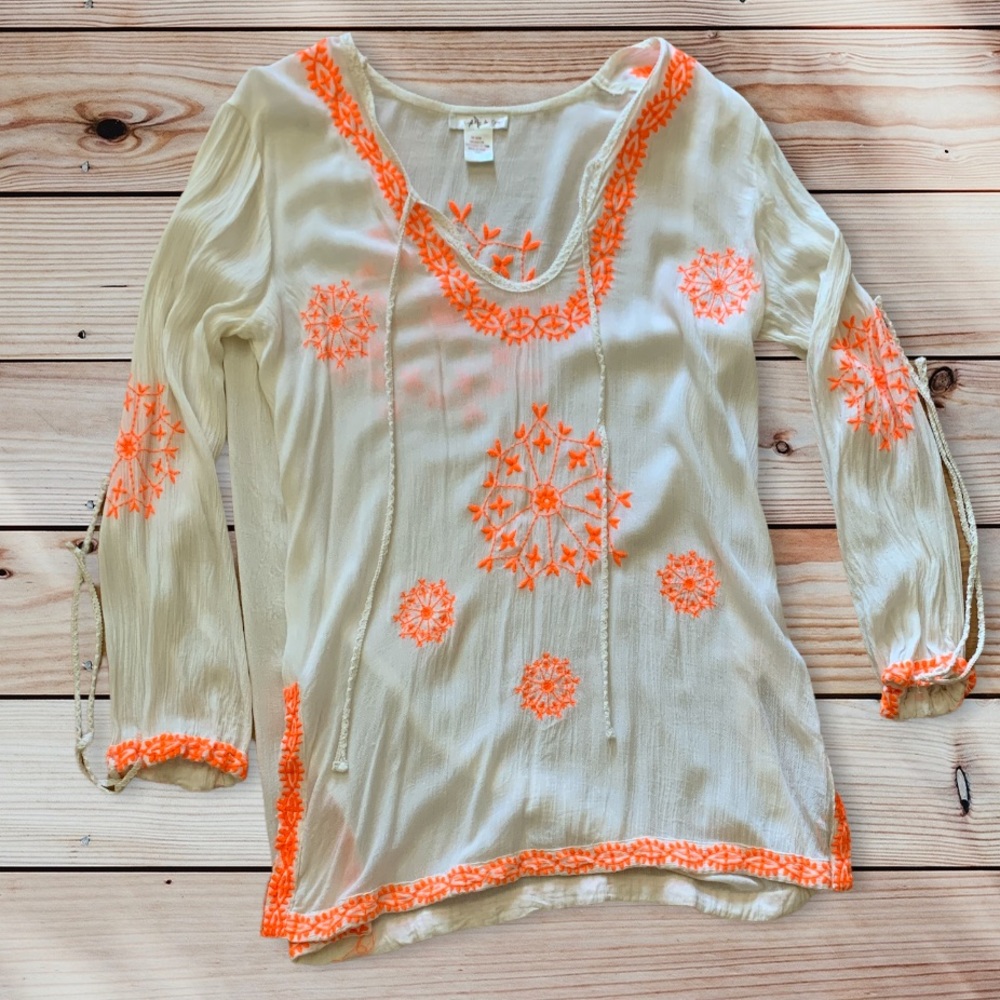Bohemian swimsuit cover large